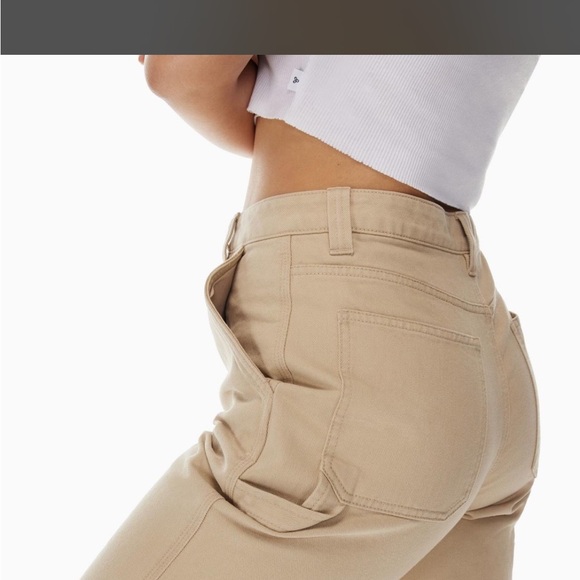 Aritzia Women's Straight Leg Utility Pants - Brown - Picture 5 of 5